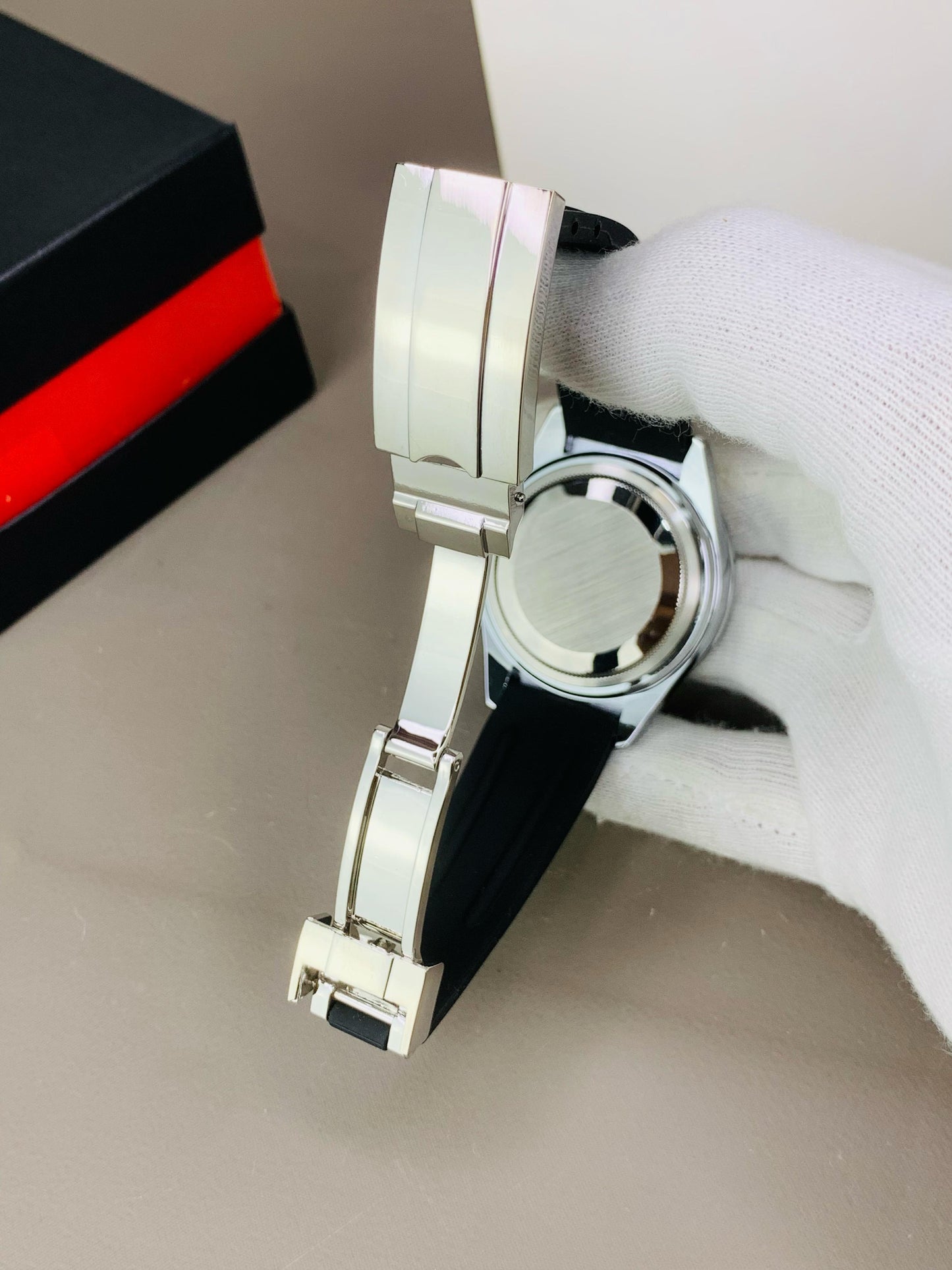 Rolex Cosmograph Daytona Stone 40mm _ Oyesterflex Watch Premium