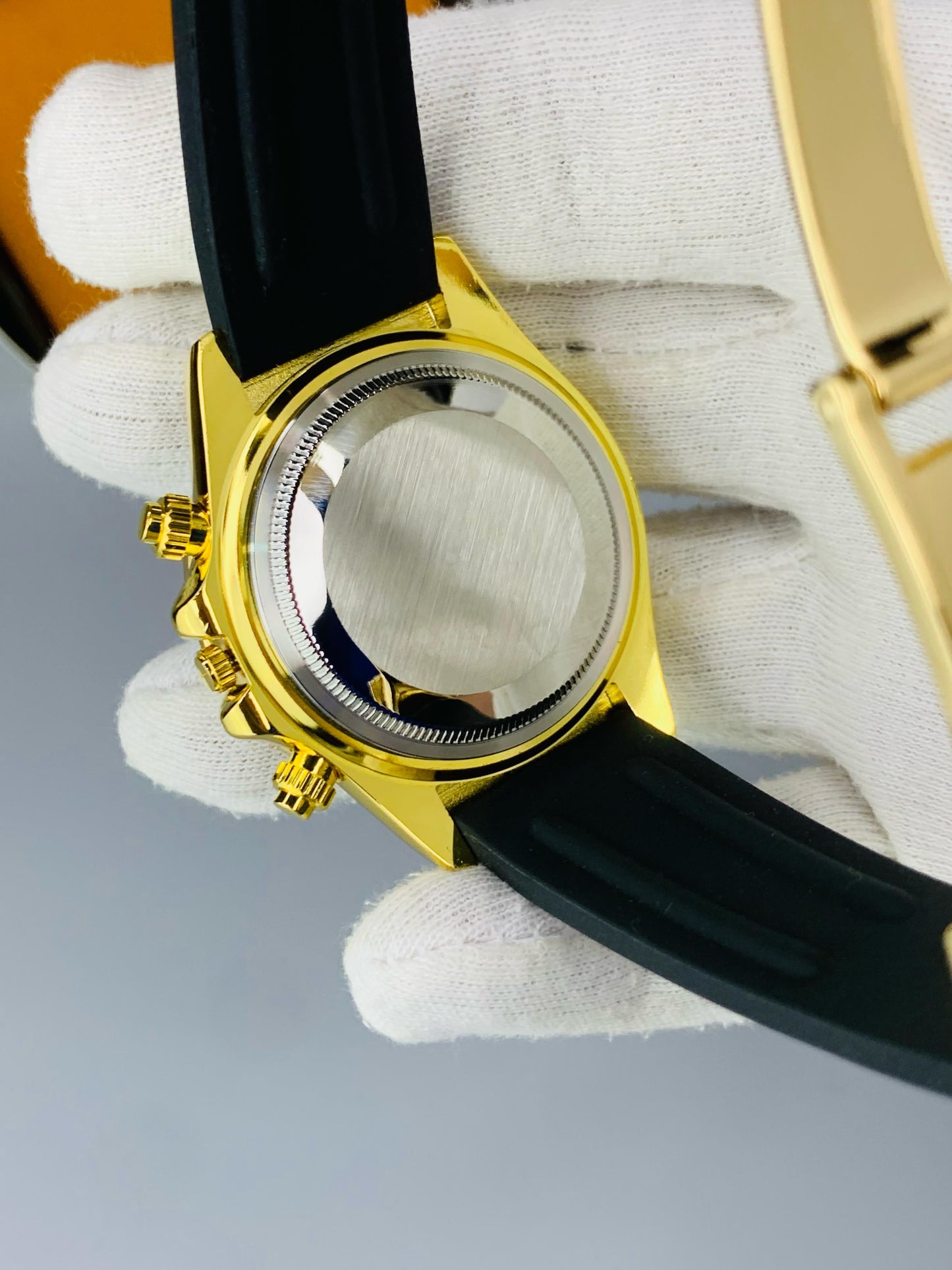 Rolex Cosmograph Daytona Stone 40mm Gold Edition _ Oyesterflex Watch Premium