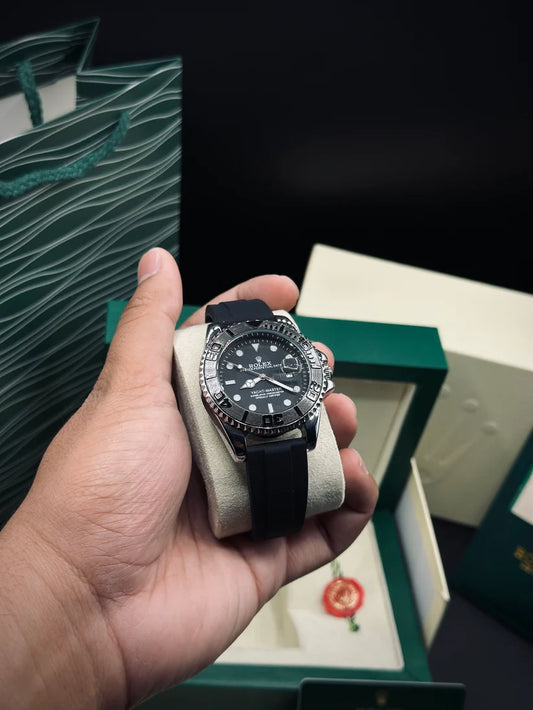 Rolex Yacht Master Silicone Strap With Normal Box [not include Rolex Special Box]